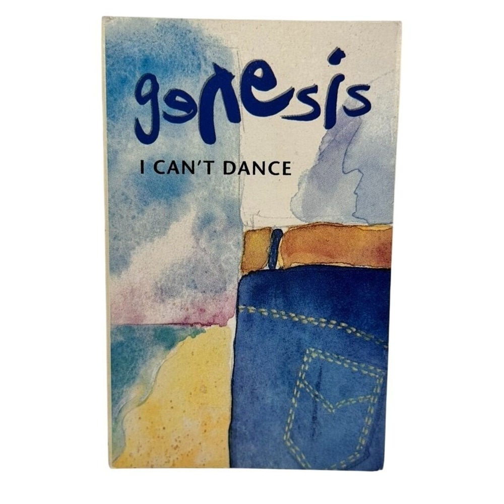Genesis Cassette Single "I Can't Dance" w/ Case & Artwork - Used 1991